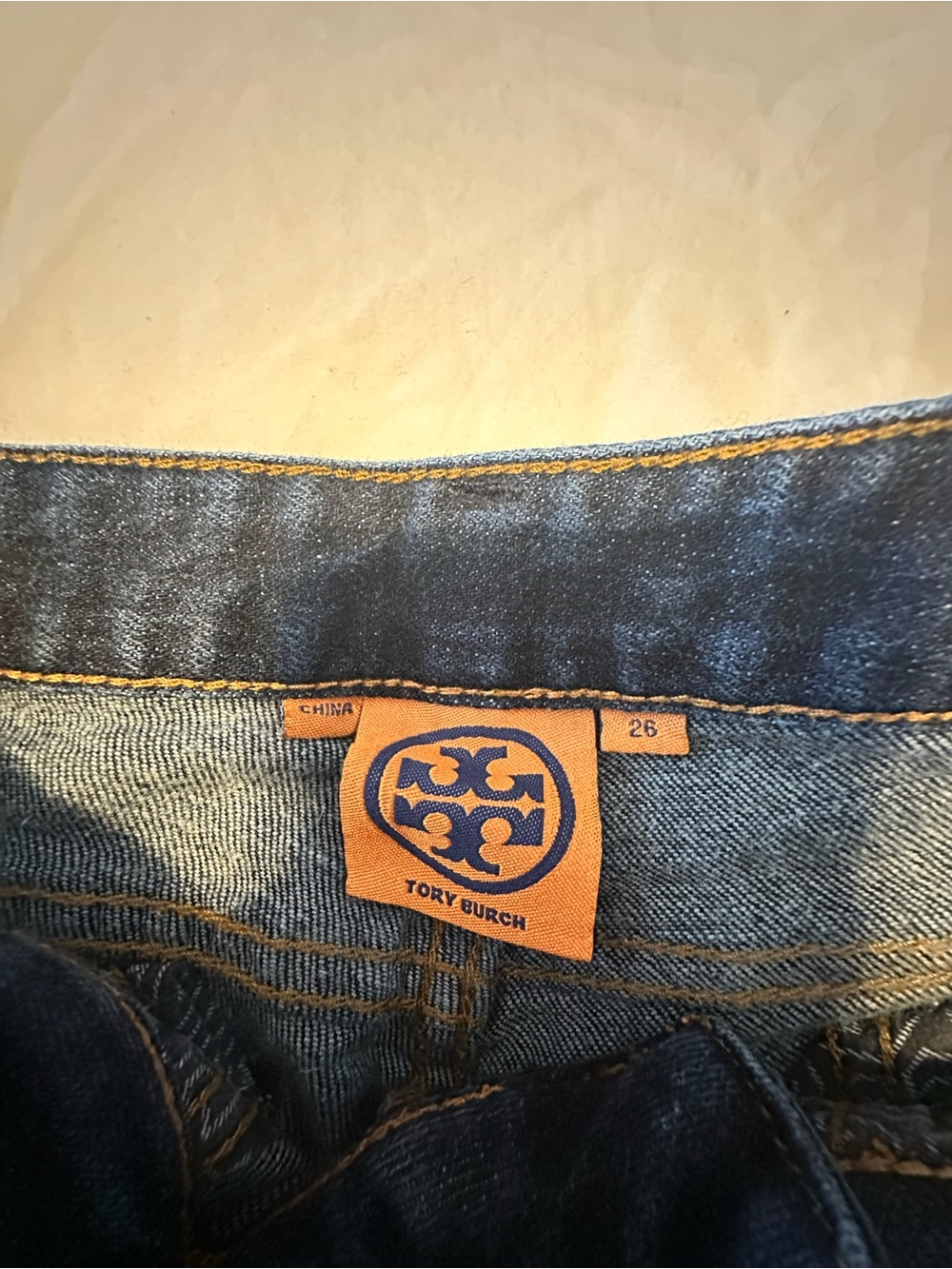 Tory Burch Super Skinny Jeans Dark Wash Women’s Size 26 Y2K - Picture 5 of 6